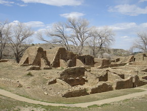 Ruins in Aztec 